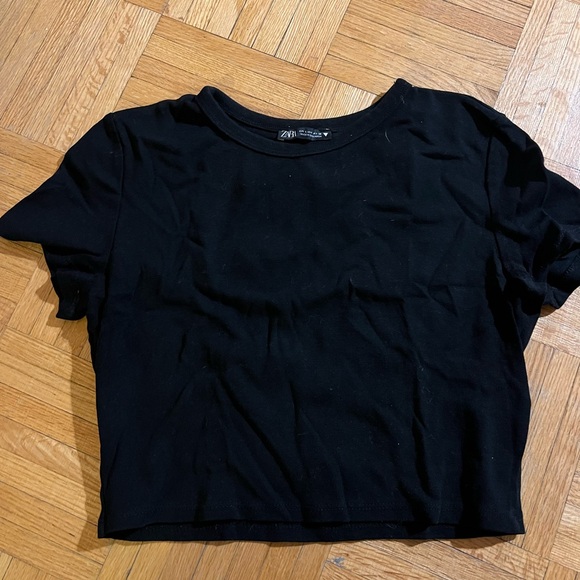 Black Crop Top - Picture 1 of 1